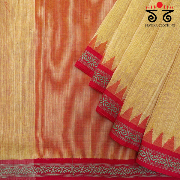 Ponduru Handspun Cotton Saree