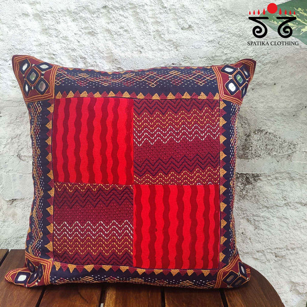 The Lambani Handembroidered Cushion Cover