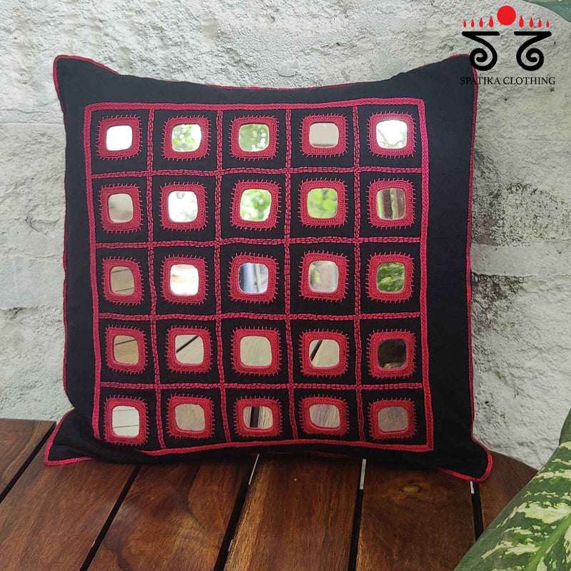 The Lambani Handembroidered Cushion Cover