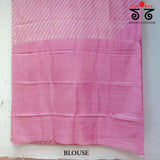 Leheriya on Tussar Silk Saree