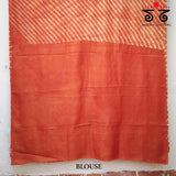 Leheriya on Tussar Silk Saree