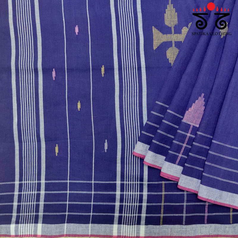 Jamdhani on Bengal Cotton Saree