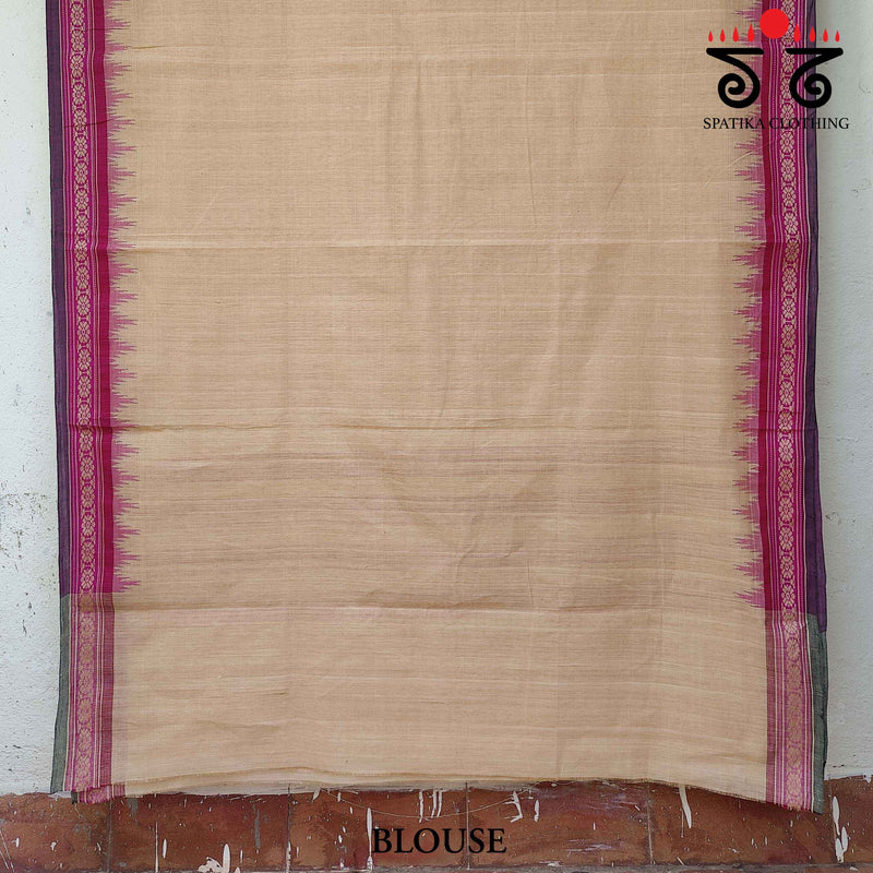 Ponduru Handspun Cotton Saree