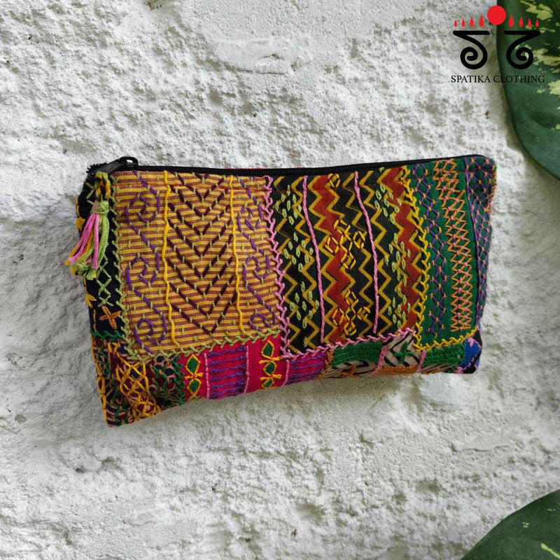 Lambani Hand Embroidered Purse - Large