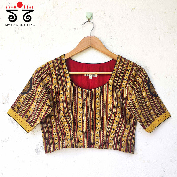 The Inlay & Yoke Handembroidered Blouse