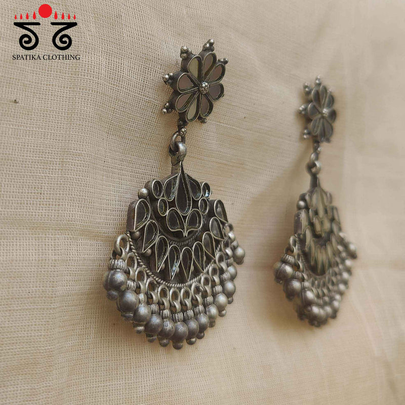 Mirror - Silver Earrings