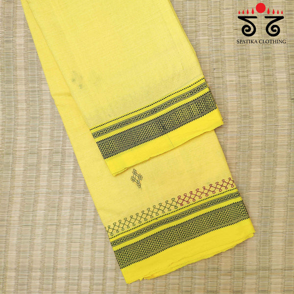 Banjara Handembroidery on Ilkal cotton Saree