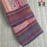 Lambani Handembroidery on Kandangi Saree