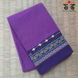 Mangalagiri Cotton -  Hand Embroidered Blouse Fabric