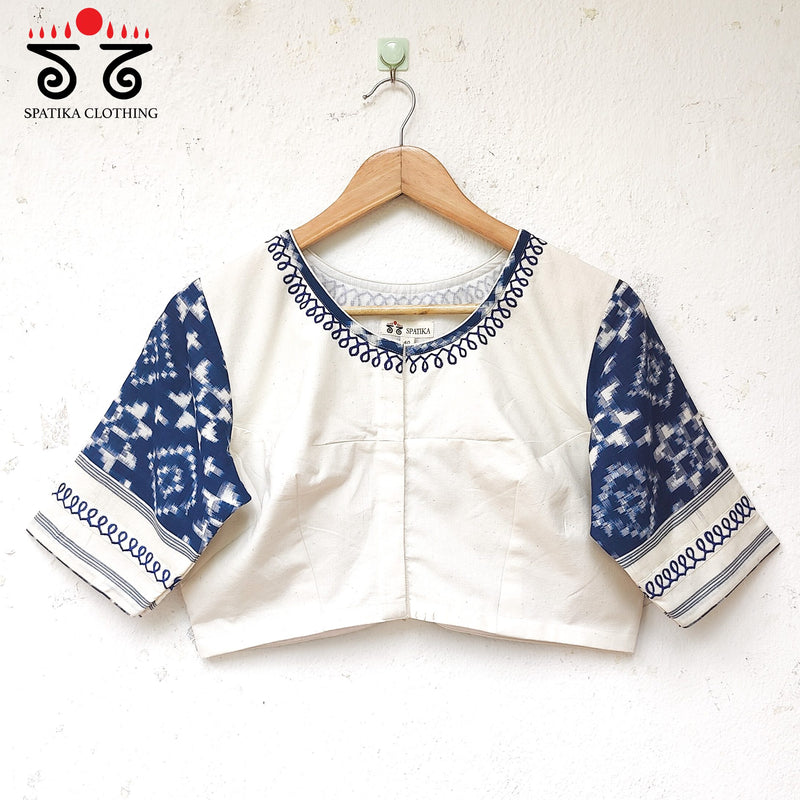 The Telia Rumal - Kolam Blouse