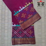 Lambani Handembroidery on Mangalagiri Cotton Blouse Fabric