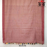 Lambani Handembroidery on Ponduru Handspun Cotton saree