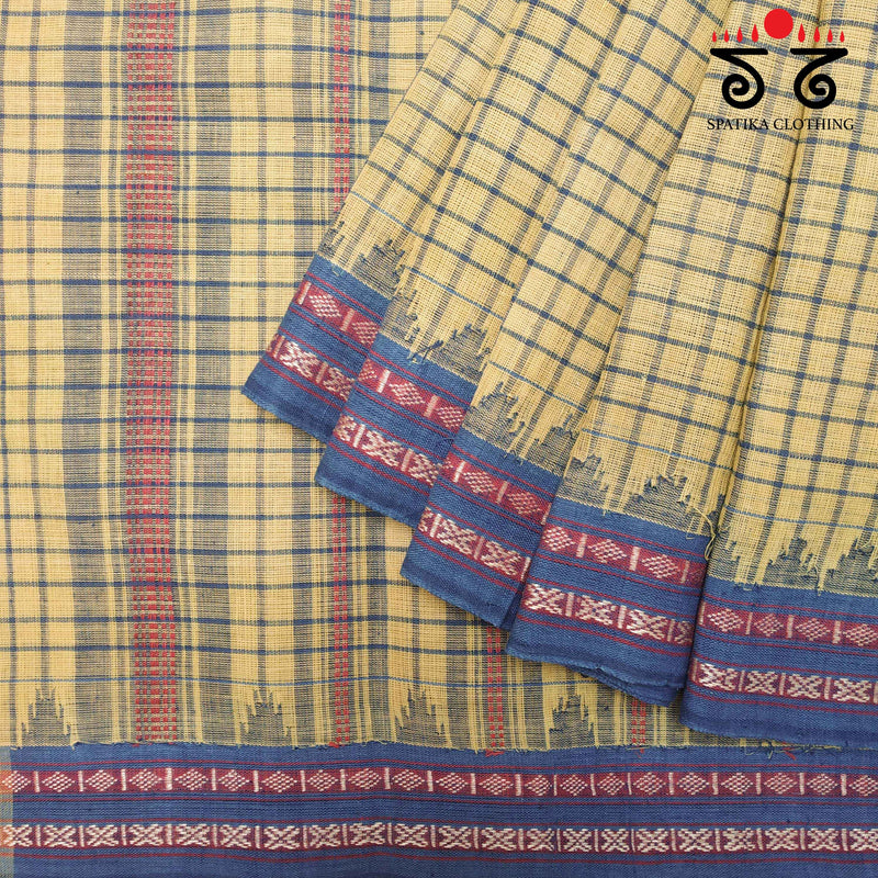 Ponduru Handspun Cotton Saree