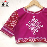 The Telia Rumal - Kolam Blouse