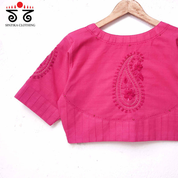 The Chikankari Blouse - New Version!