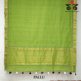 Banjara Handembroidery on Mangalagiri Cotton Saree