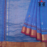 Banjara Handembroidery on Mangalagiri Cotton Saree