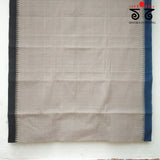 Ponduru Handspun Cotton Saree - Ganga Jamuna Border