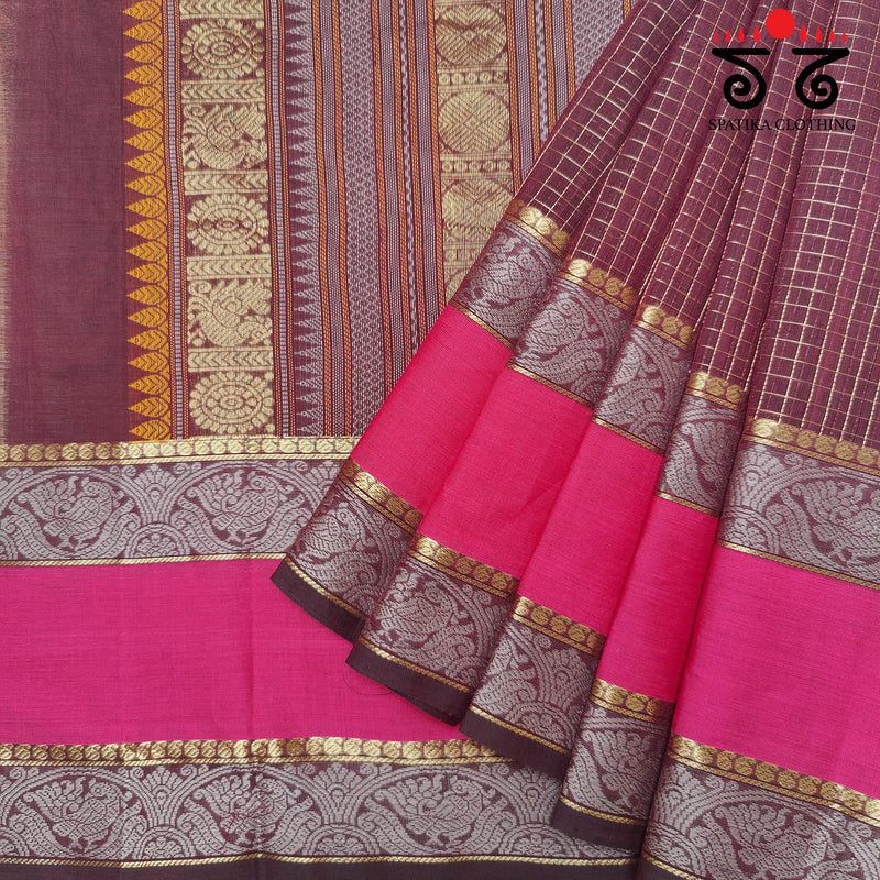 Vintage Kanjivaram Saree in Cotton