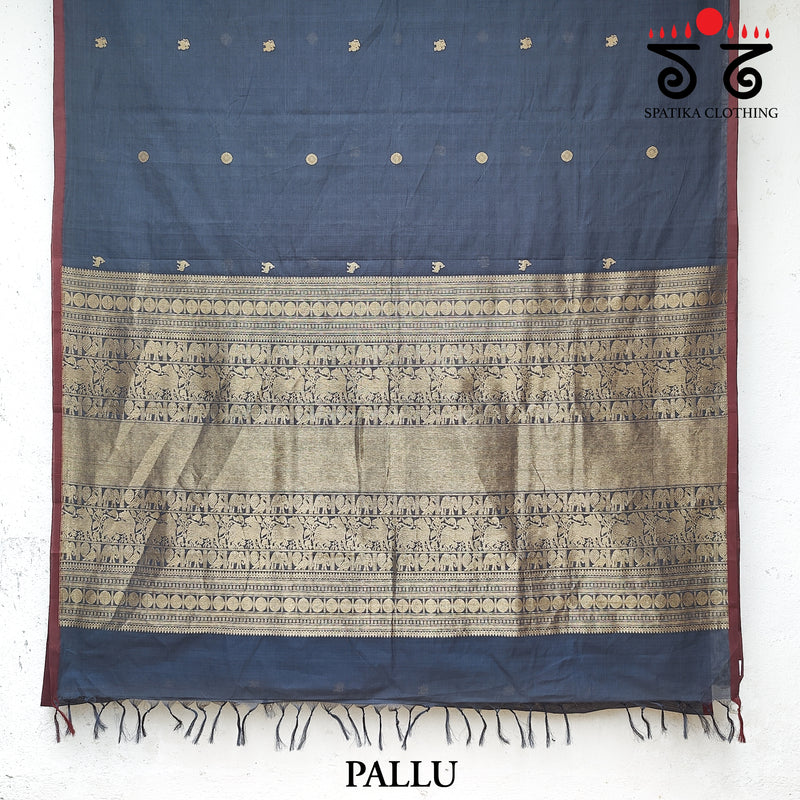 Vintage Kanjivaram Saree in Cotton