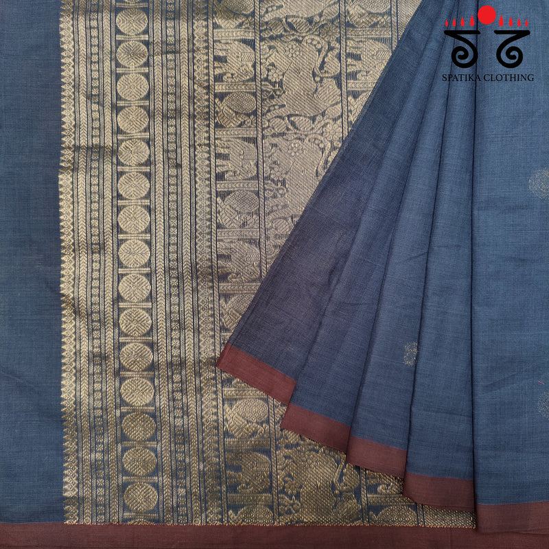 Vintage Kanjivaram Saree in Cotton