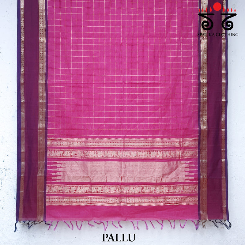 Vintage Kanjivaram Saree in Cotton