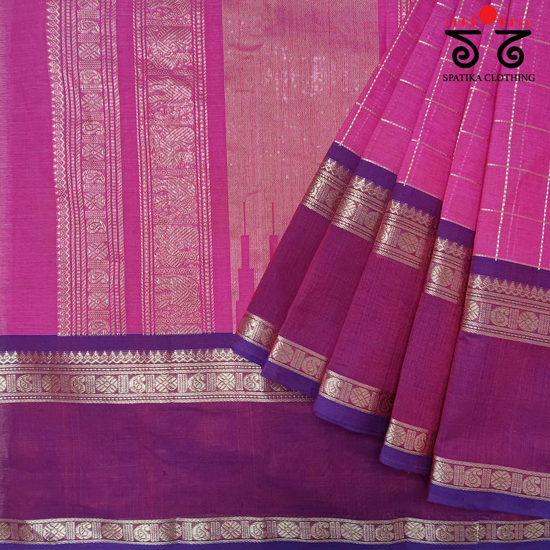 Vintage Kanjivaram Saree in Cotton