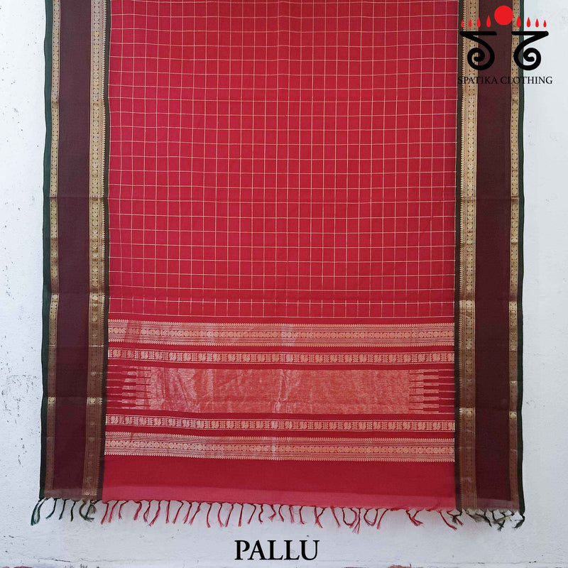 Vintage Kanjivaram Saree in Cotton