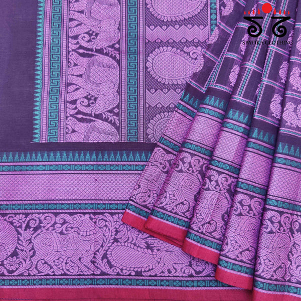 Vintage Kanjivaram Saree in Cotton