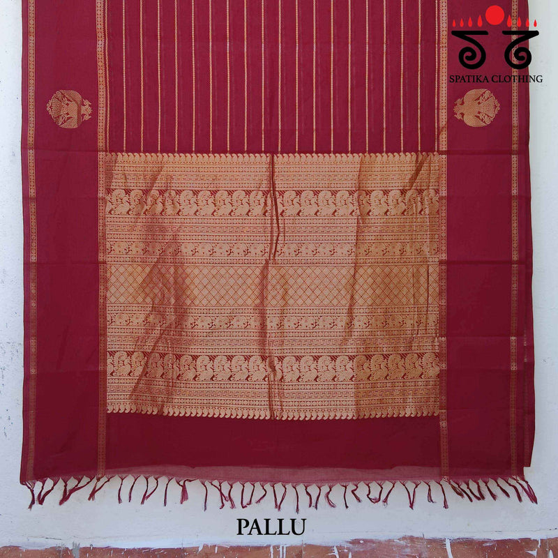 Vintage Kanjivaram Saree in Cotton