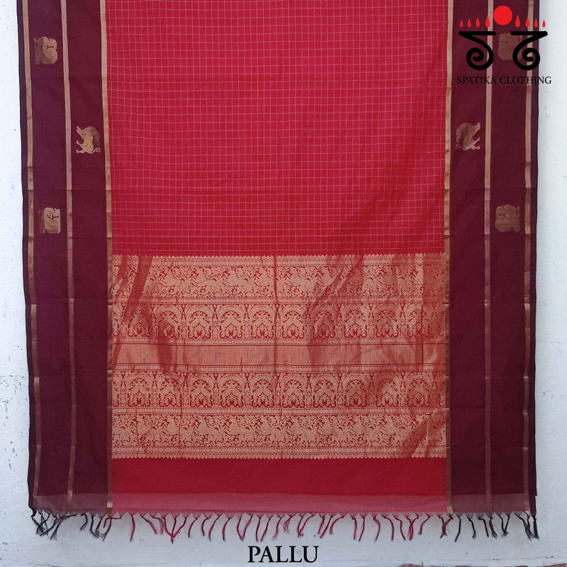 Vintage Kanjivaram Saree in Cotton