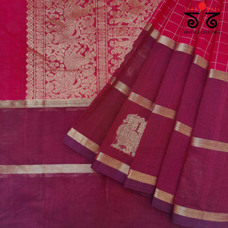 Vintage Kanjivaram Saree in Cotton