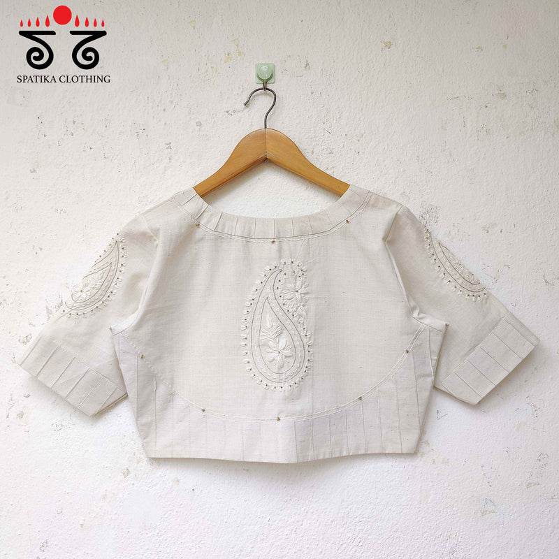 The Chikankari Blouse - New Version!