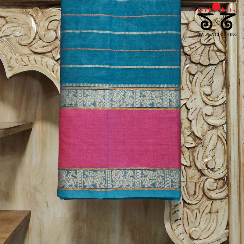 Vintage Kanjivaram Saree in Cotton