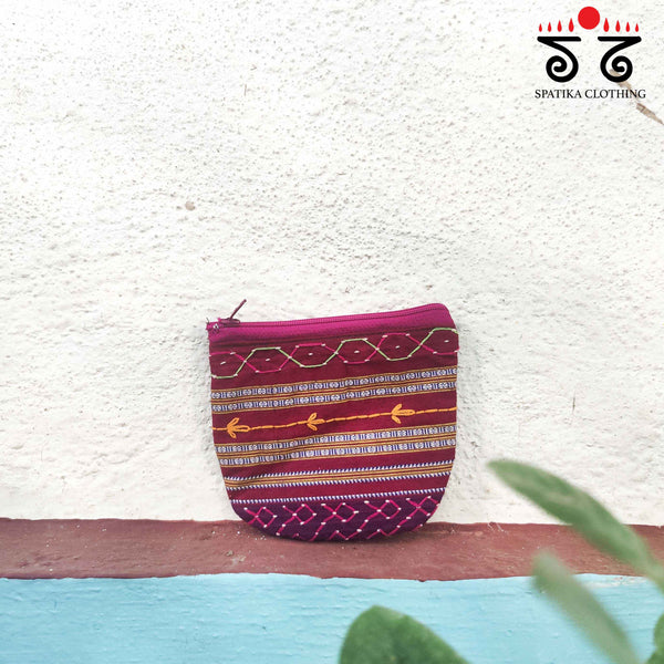 Lambani Hand Embroidered Coin Purse