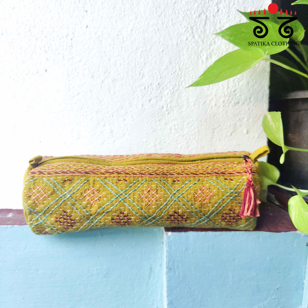 Lambani Hand Embroidered Pouch - Large