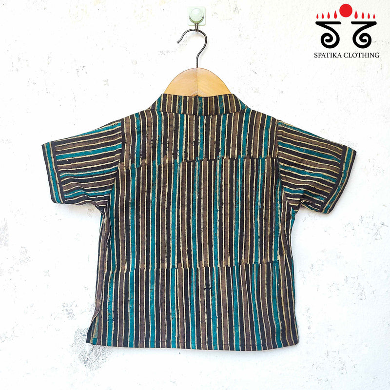 Kids - Ajrak Shirt