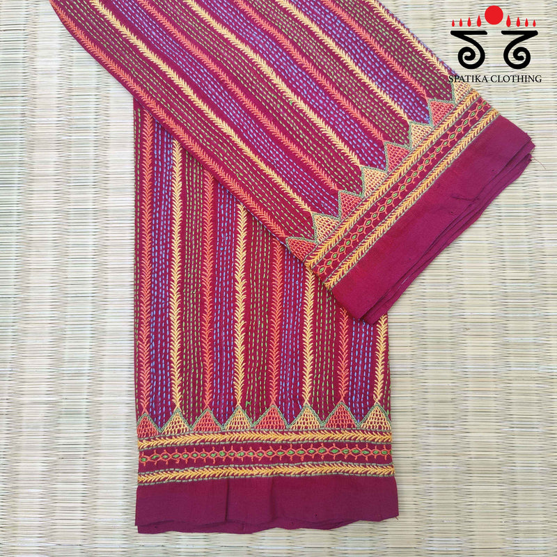 Banjara Handembroidered Blouse Fabric