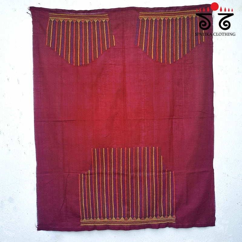 Banjara Handembroidered Blouse Fabric