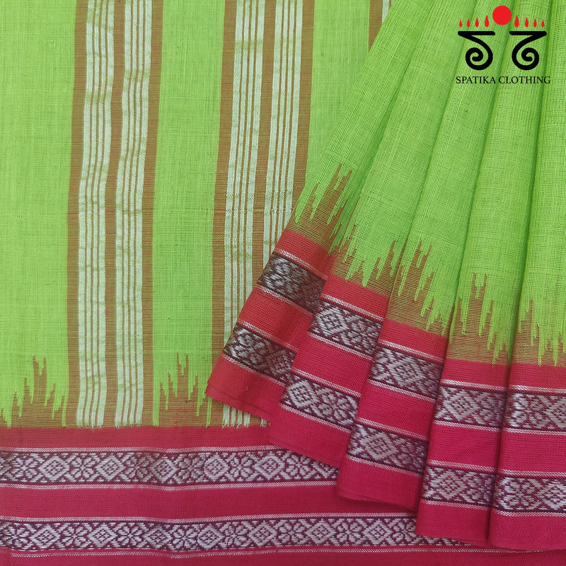 Ponduru Handspun Cotton Saree