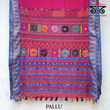 Hand-Embroidered saree