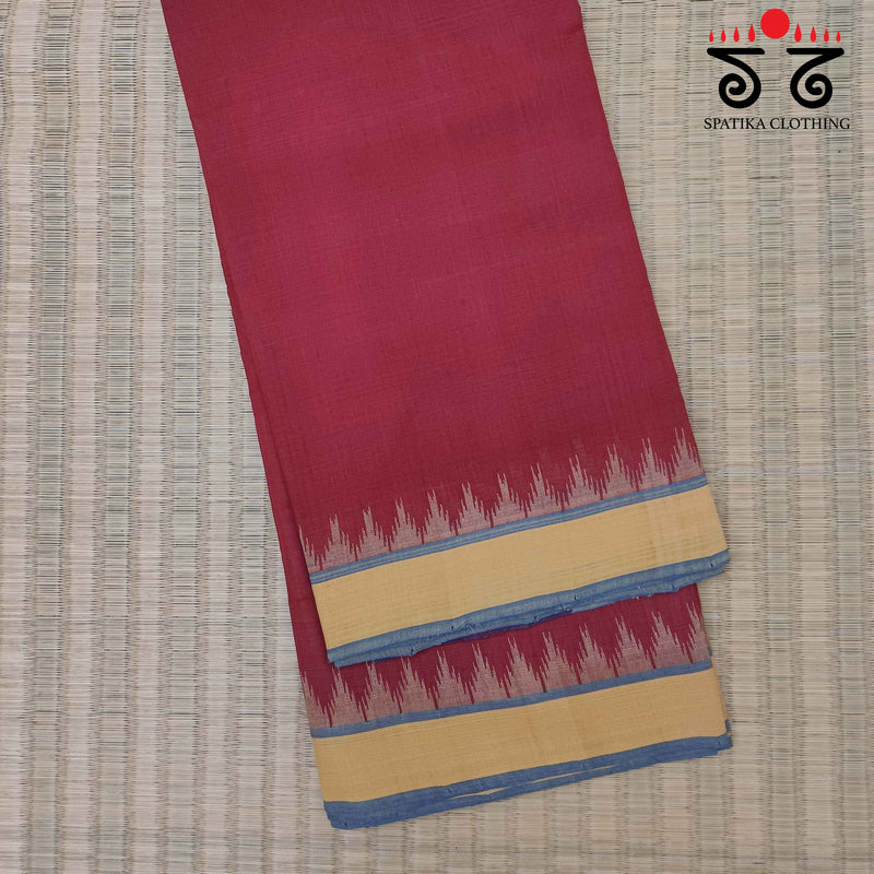 Ponduru Handspun Cotton Saree