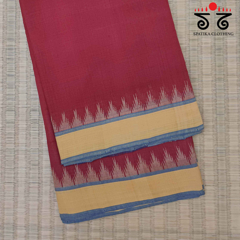 Ponduru Handspun Cotton Saree