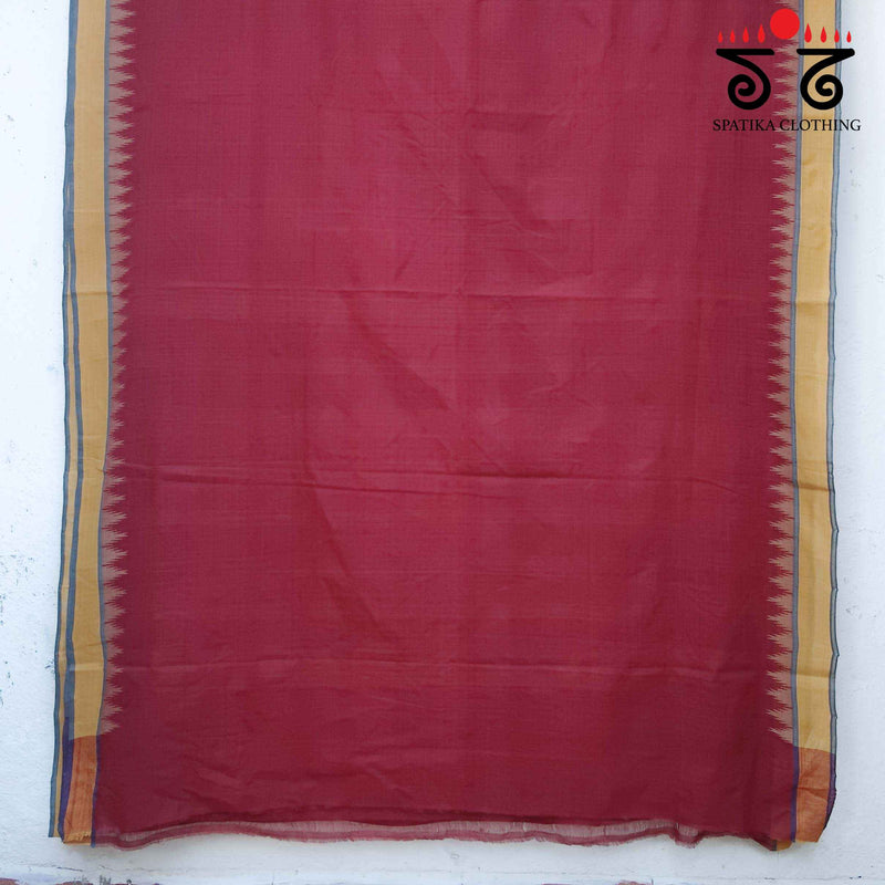 Ponduru Handspun Cotton Saree