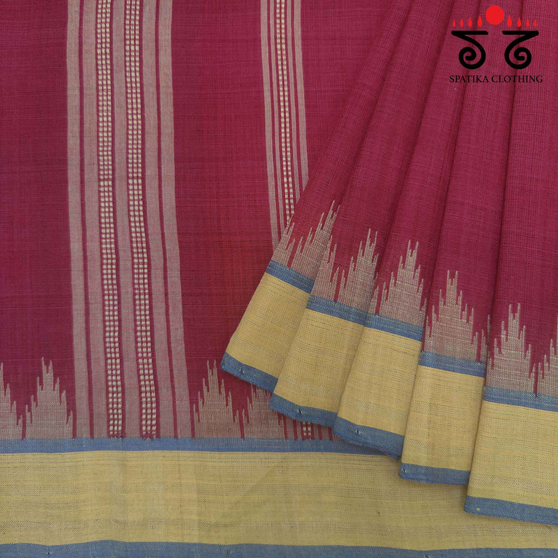 Ponduru Handspun Cotton Saree