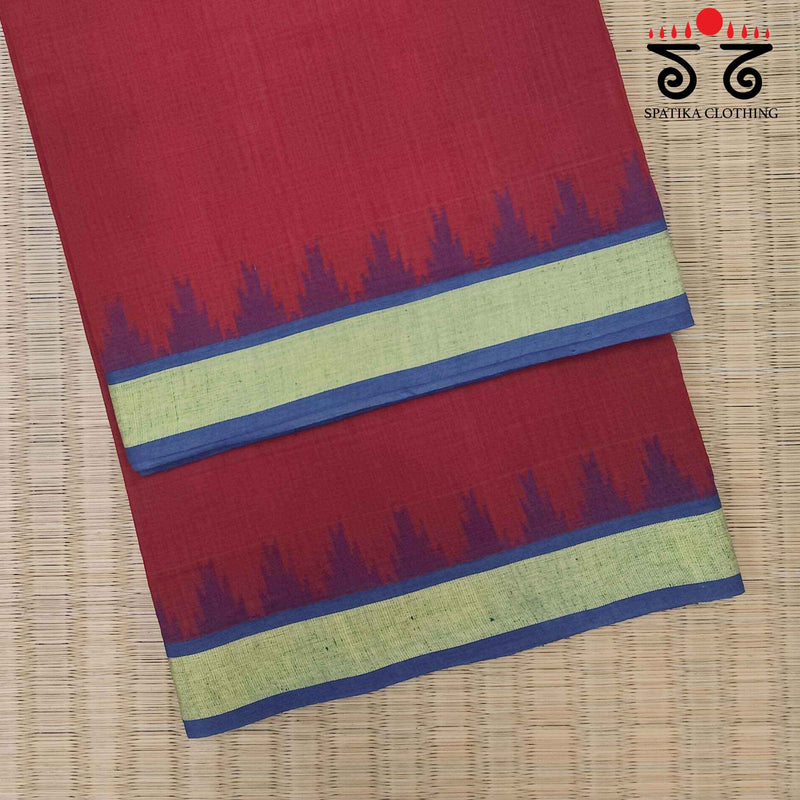 Ponduru Handspun Cotton Saree