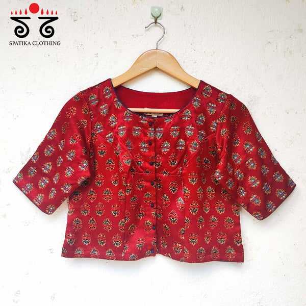 The Mashru Blouse - Festive Blouse