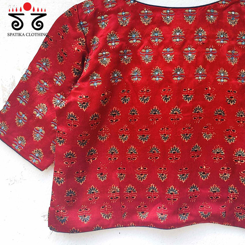 The Mashru Blouse - Festive Blouse