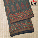 Ajrak Maheshwari Saree