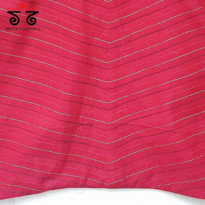 Handcrafted Zari Striped blouse